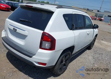 2016 Jeep Compass Sport из США, поврежденный, VIN 1C4NJDBB5GD662555